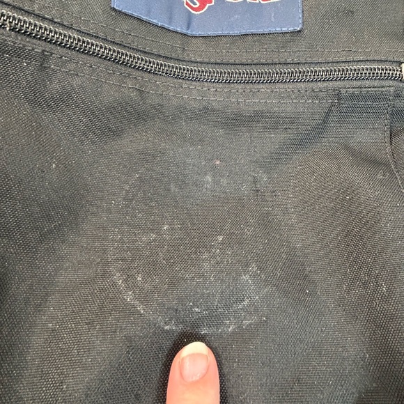 Jansport Big Student Laptop Backpack in Black Canvas - Picture 14 of 14